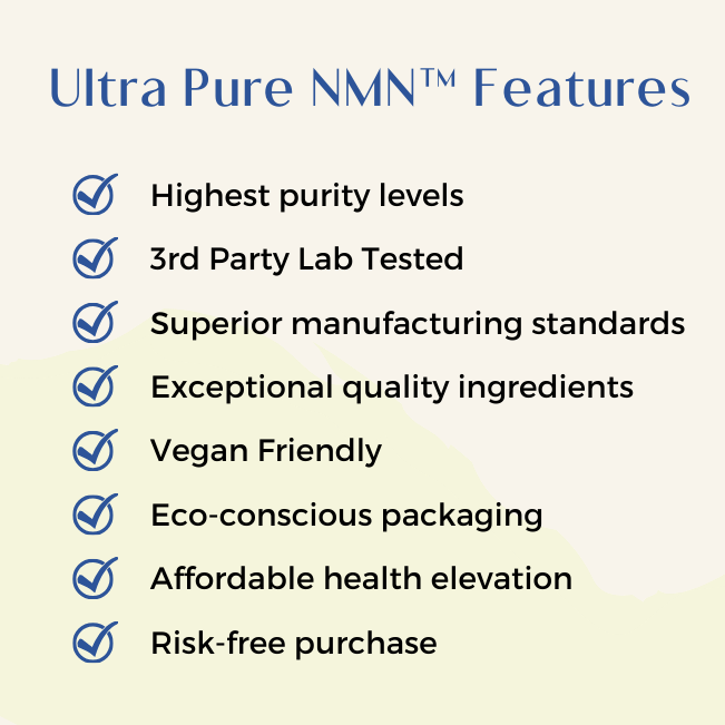 Ultra Pure NMN™ 500mg Capsules