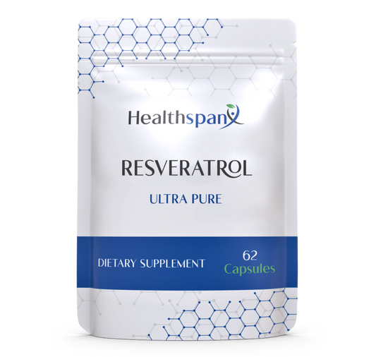 Ultra Pure Resveratrol™ 500mg, 62 Capsules